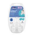 Chicco Θηλή Σιλικόνης  - Γρήγορη Ροή 4m+ (2τμχ).