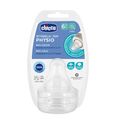 Chicco Θηλή Σιλικόνης  – Ροή Φαγητού (2τμχ) 6m + Chicco Θηλή Σιλικόνης  – Ροή Φαγητού (2τμχ) 6m +