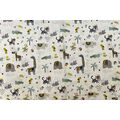 ΣΕΝΤΟΝΑΚΙ ΛΙΚΝΟΥ BEBE ZOO 557 80X110 WHITE-GREY 100% COTTON