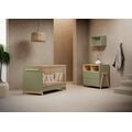 Casababy Palmer Olive βρεφικό σετ δωματίου κρεβάτι και σιφονιέρα