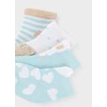 Mayoral Σετ 4 καλτσάκια οργανικό βαμβάκι 9711-052