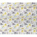 ΠΑΝΑ ΧΑΣΕ BEBE DINOSAUR 516 80X80 GREY 100% COTTON