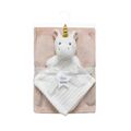 Νάνι-Πανάκι Παρηγοριάς bebe σετ 2 τεμ. Unicorn 06 33X33 & Κουβέρτα Coral Fleece 75X100 cm