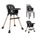 Lorelli Καρεκλάκι φαγητού VANILLA 3in1 Black Lorelli Καρεκλάκι φαγητού VANILLA 3in1 Black