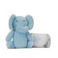 NAPPY κουβερτα με παιχνιδι 90х75cm σιελ NAPPY κουβερτα με παιχνιδι 90х75cm σιελ