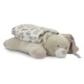 POFFY DUO κουβερτα 90х75см, με μαξιλαρακι ζωακι 45х30см  Beige bear POFFY DUO κουβερτα 90х75см, με μαξιλαρακι ζωακι 45х30см  Beige bear