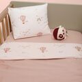 ΠΑΠΛΩΜΑ ΕΜΠΡΙΜΕ BEBE FOX 525 120X160 PINK 100% COTTON
