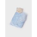 Mayoral Κουβερτούλα και Νάνι σετ 2τμχ μπλε  9957-021
