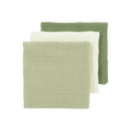 Meyco Σετ 100% Βαμβακερές Μουσελίνες 70x70cm (3 τμχ.) Soft Olive
