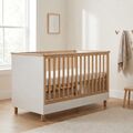 Casababy Lumi White Βρεφικό Κρεβάτι Μετατρεπόμενο Σε Προεφηβικό