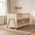 Casababy Oslo Vanilla Βρεφικό Κρεβάτι Μετατρεπόμενο Σε Προεφηβικό