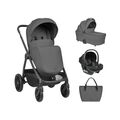 Kikka Boo Πολυκαρότσι Modena 3 σε 1  Dark Grey