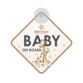 ΣΗΜΑ BABY ON BOARD ΜΕ ΒΕΝΤΟΥΖΑ