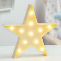 Φωτιστικό Led Κίτρινο Αστεράκι