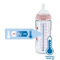 NUK First Choice Plus Μπιμπερό Σιλικόνης (PP) 300ml Ροζ