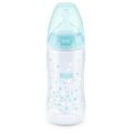 NUK First Choice Plus Μπιμπερό Σιλικόνης (PP) 300ml Blue Stars