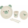 Kikka Boo Bamboo Σετ Φαγητού Bear Mint