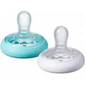Tommee Tippee  Closer To Nature Breast Like Ορθοδοντικές Πιπίλες Σιλικόνης για 0-6 μηνών 2τμχ