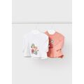 Mayoral Σετ 2 μπλούζες από βιώσιμο βαμβάκι 1098-023