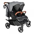 Καρότσι Διδύμων Double Trouble Grey Bebe Stars  7901-186 Καρότσι Διδύμων Double Trouble Grey Bebe Stars  7901-186