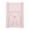 Kikka Boo Σκληρή Αλλαξιέρα με Κάλυμμα Bear With Me από Πλαστικό Pink 50x80cm