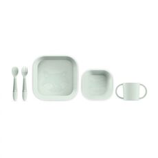 Miniland ΣΕΤ ΦΑΓΗΤΟΥ MEAL SET SQUARE MINT