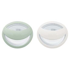 NUK Mommy Feel Πιπίλα 0-9 μηνών λευκό-πράσινο