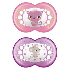 Πιπίλα Original pink  Σιλικόνης 16+ μηνών