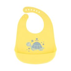 Βρεφική Σαλιάρα Σιλικόνης- Kikkaboo Silicone Sea World Turtle