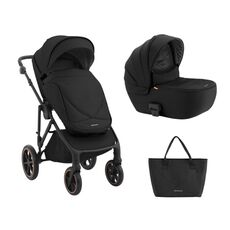 Kikka boo Stroller 2in1 with hard carrycot  Thea Black 2024