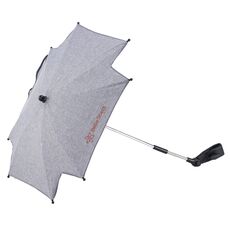 Ομπρέλα καροτσιού ΡΥΘΜΙΖΟΜΕΝΗ ΜΕΓΑΛΗ ΓΚΡΙ BEBE STARS