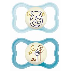 Πιπίλα Mam Air Night Σιλικόνης 6-16m blue