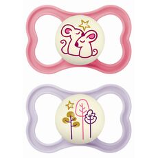 Mam Air Silicone 6-16m Pink