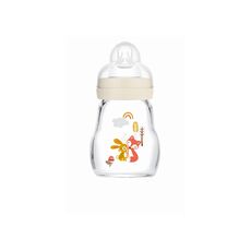 Μπιμπερό Γυάλινο Feel Good 170ml εκρού