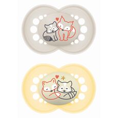 Mam Air Silicone 6-16m "Go With the Flow" 2pcs