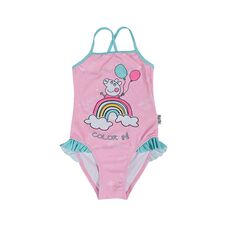 Μαγιό ολόσωμο Peppa Pig rainbow