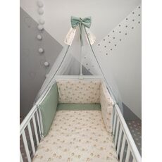 Baby Star Σετ Κούνιας HUGS ΜΠΕΖ 3ΤΜΧ