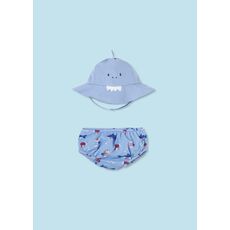 Mayoral Σετ μαγιό και καπέλο για τη θάλασσα 1619-051