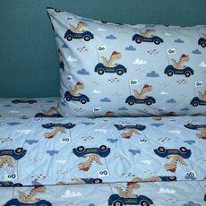 Σετ Σεντόνια Παιδικά (170X260) Dino Driver