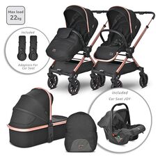 Lorelli Crysta 3 in 1 Black Diamond 2021 pushchair