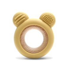 Lorelli Μασητικο Σιλικονης  με Οξια ΑΡΚΟΥΔΑΚΙ yellow