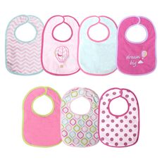 Σετ Σαλιάρες με βέλκρο 7 τεμ.girl