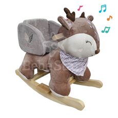Kikka Boo Rocking Toy with Gray Horse Seat