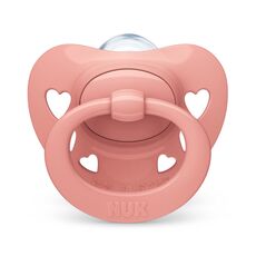 NUK Signature Silicone Pacifier 0-6 blue birds