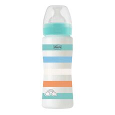 Plastic Rubber Baby Bottle 330ml