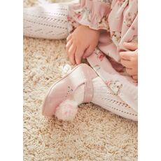 Mayoral Παπουτσακια αγκαλιας  πομ πον ροζ