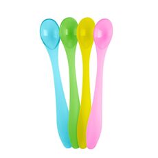 Σετ 4τμχ κουταλάκια Kikka boo Rainbow