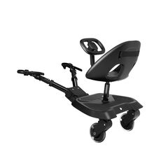 ΤΡΕΙΛΕΡ ΚΑΡΟΤΣΙΟΥ ΜΕ ΚΑΘΙΣΜΑ Ally XL Black Kikka Boo