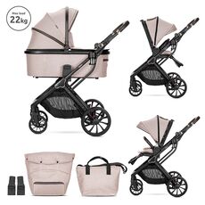 Baby stroller GLORY 3in1 Beige