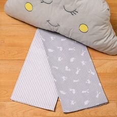 Σεντόνια Λίκνου  2τμχ 70*120 Rabbit Grey ABO